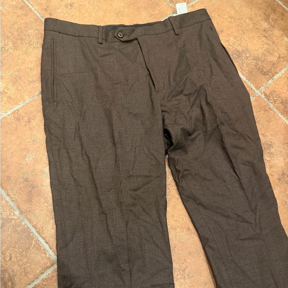Zara Men's Brown Pants - Picture 5 of 5